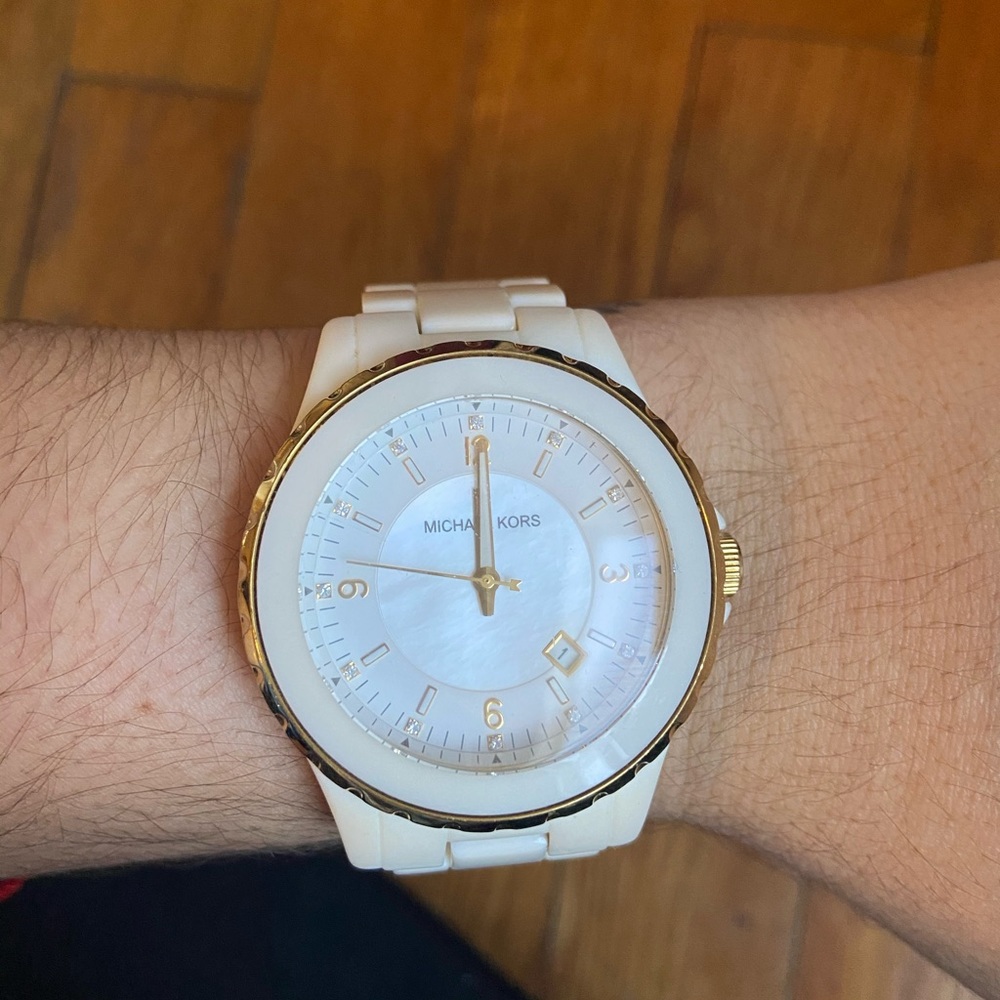 MICHAEL KORS MK 5249 Acrylic Watch White